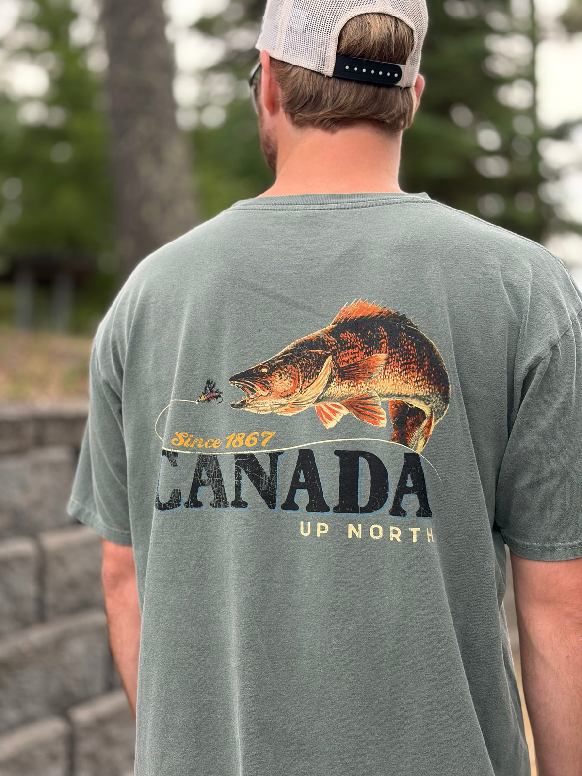 Canada Up North Tee