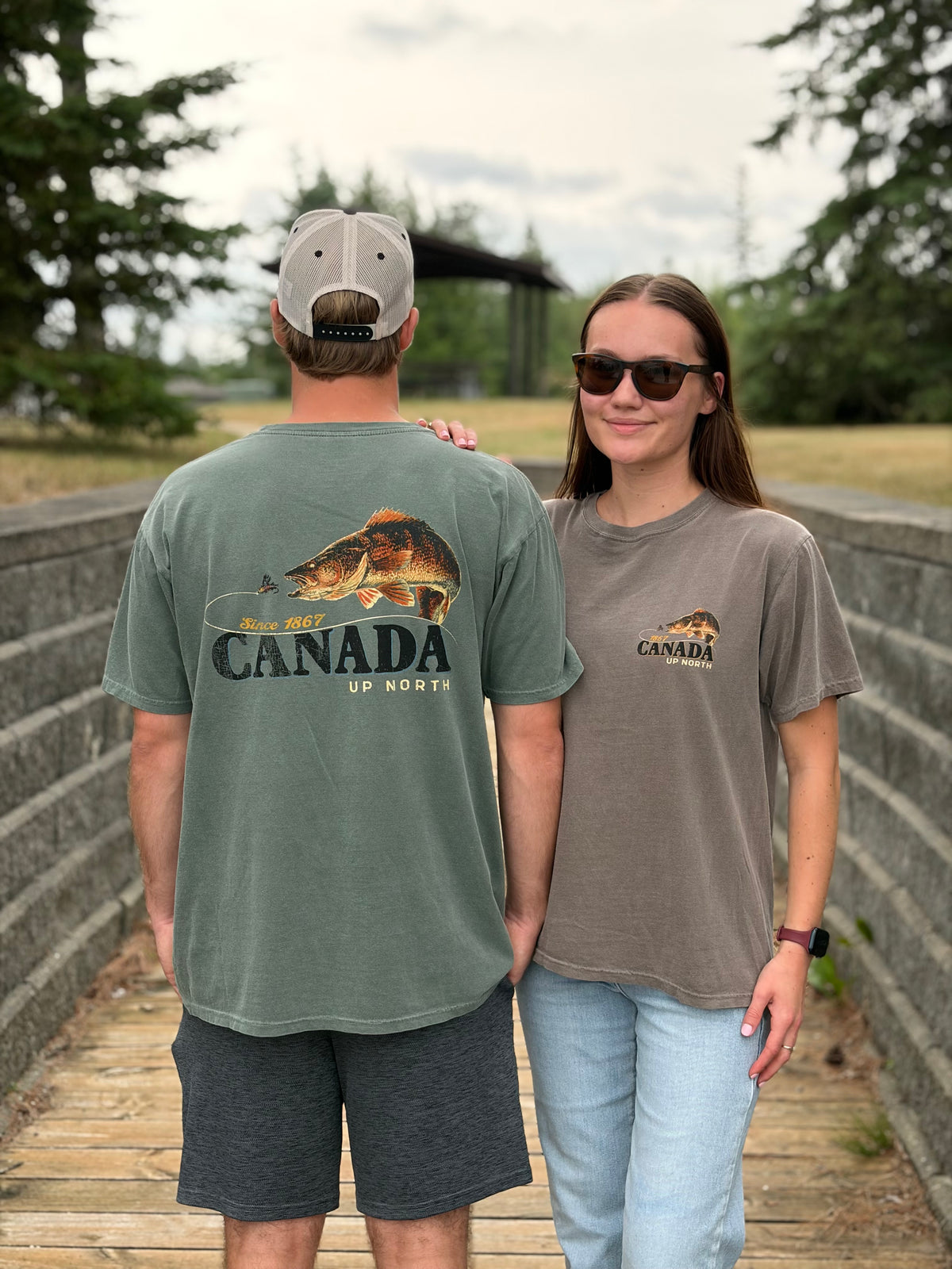 Canada Up North Tee