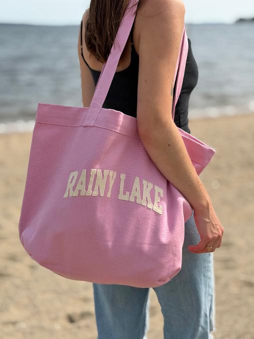 Rainy Lake Tote Bag