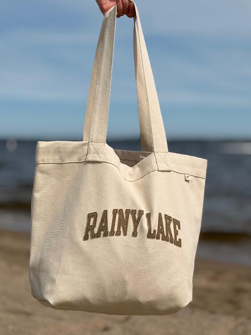 Rainy Lake Tote Bag