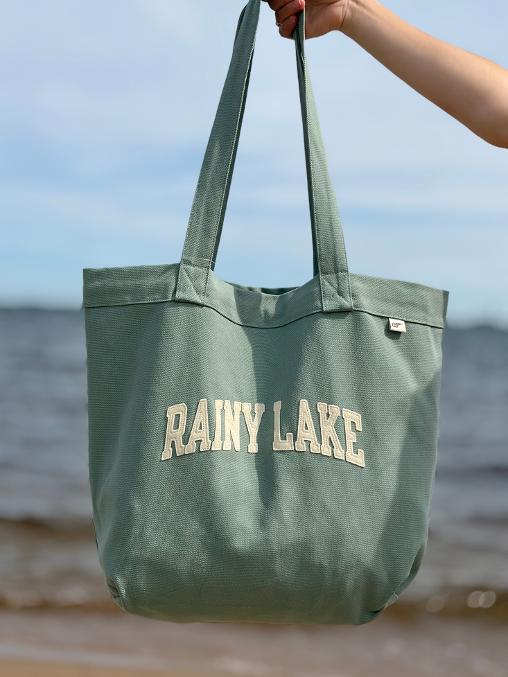 Rainy Lake Tote Bag