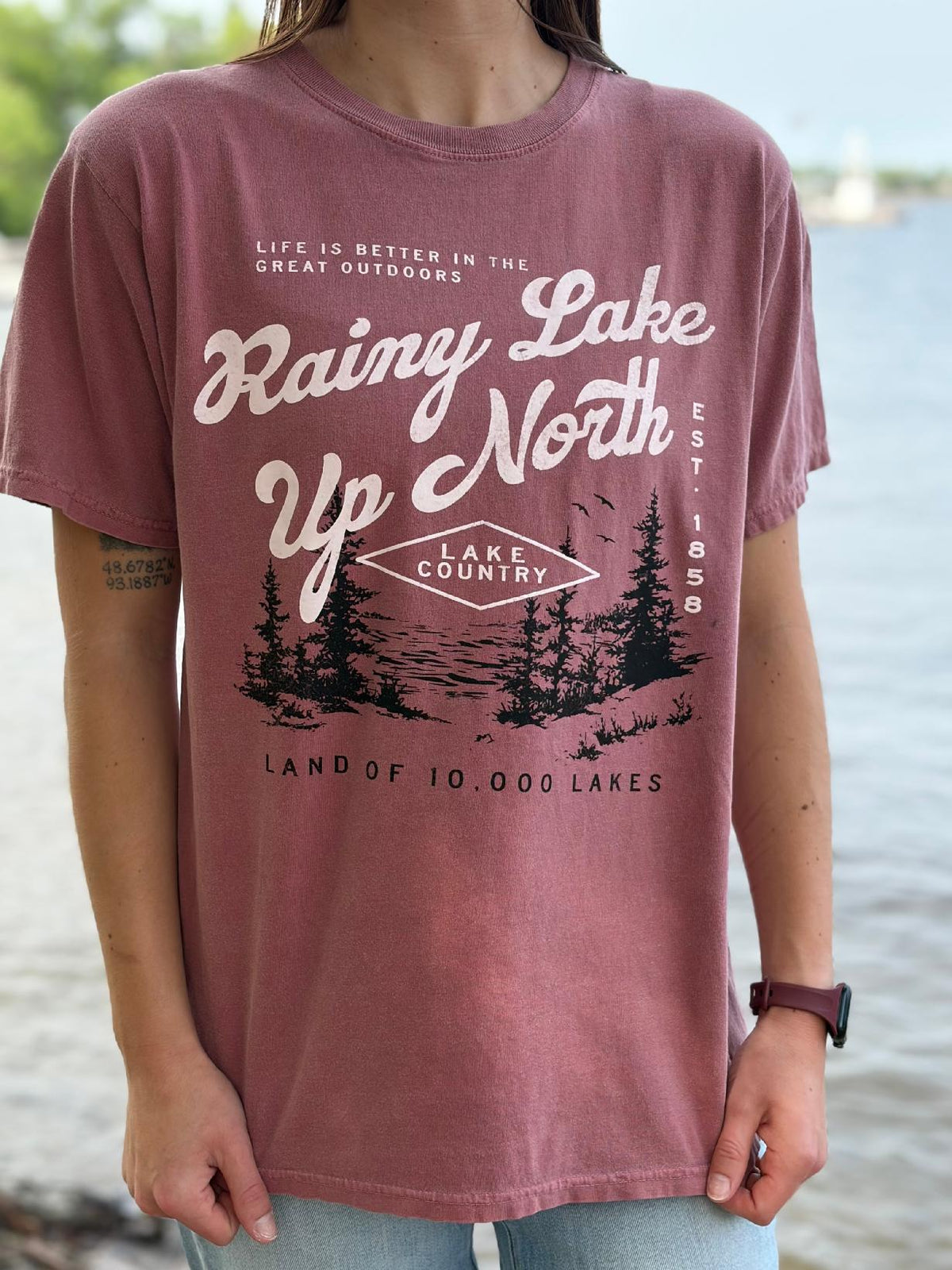 Rainy Lake / 10k Lakes Tee