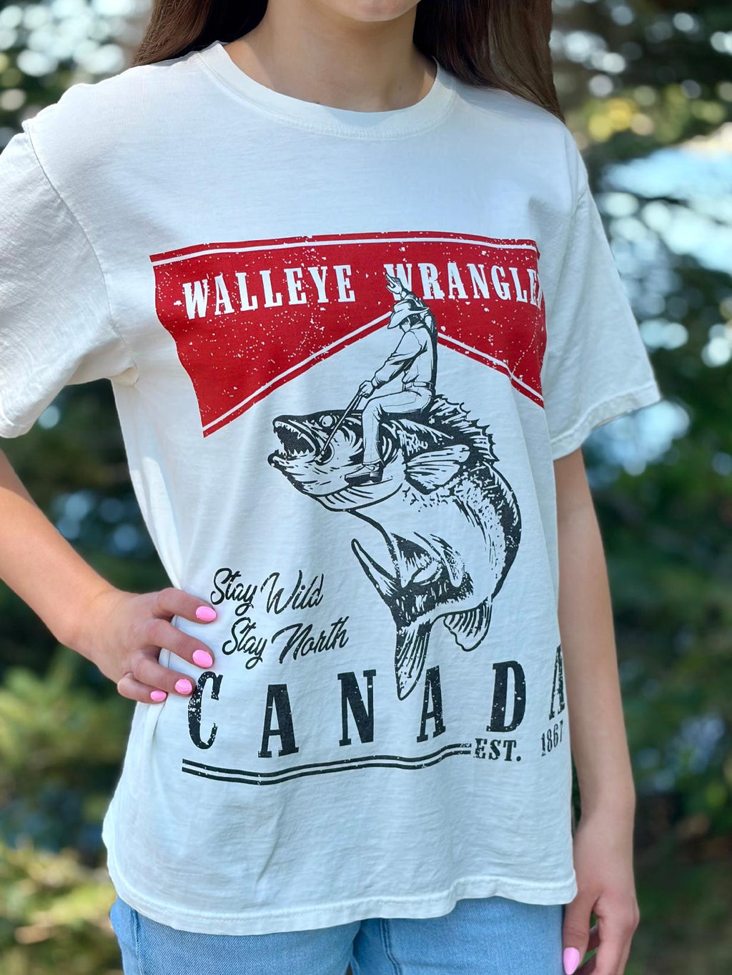 Walleye Wrangler Canada Tee
